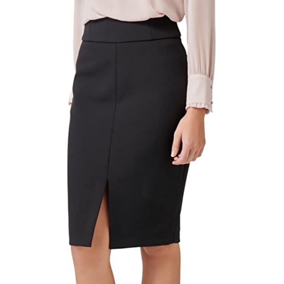 Eliza Corset Pencil Skirt in black size US 4- Evernew - Picture 1 of 12